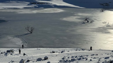 Ağrı’nın kış güzellikleri fotoğraf tutkunlarını büyüledi